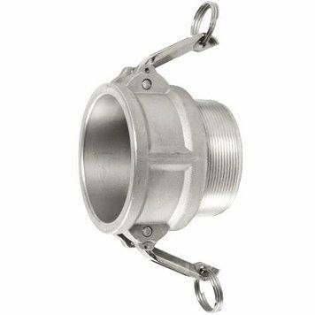 Муфта (мама) CAMLOCK тип B &mdash; з'єднувальна муфта з зовнішньою різьбою BSPT, Нержавіюча сталь, B-050 (&frac12;") CAM-001-0070 фото