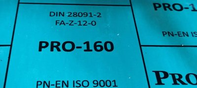 Плита безазбестова ущільнювальна (замінник пароніту) PRO 160 2 мм TEH-000-0006 фото