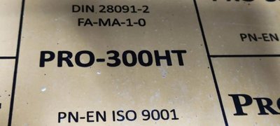 Плита безазбестова ущільнювальна (замінник пароніту) PRO 300 HT TEH-000-0009 фото