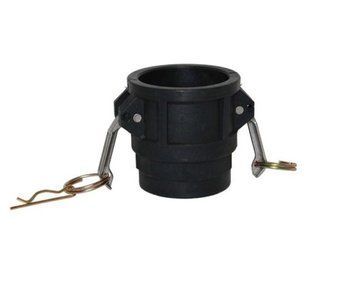 Муфта (мама) CAMLOCK тип D &mdash; муфта з'єднувальна з внутрішньою різьбою BSPP, Поліпропілен, D-050 (1/2") CAM-001-0169 фото